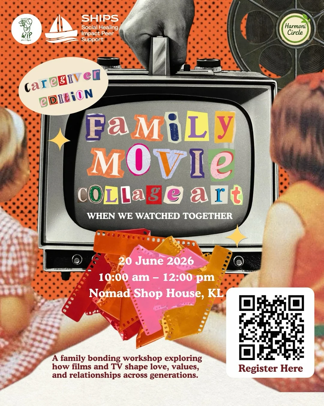 Family Movie Collage Art